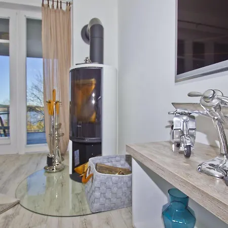 Mit Balkon, Kamin Und Sauna - Ferienresidenz Zwei Bodden 2-9 Apartment *